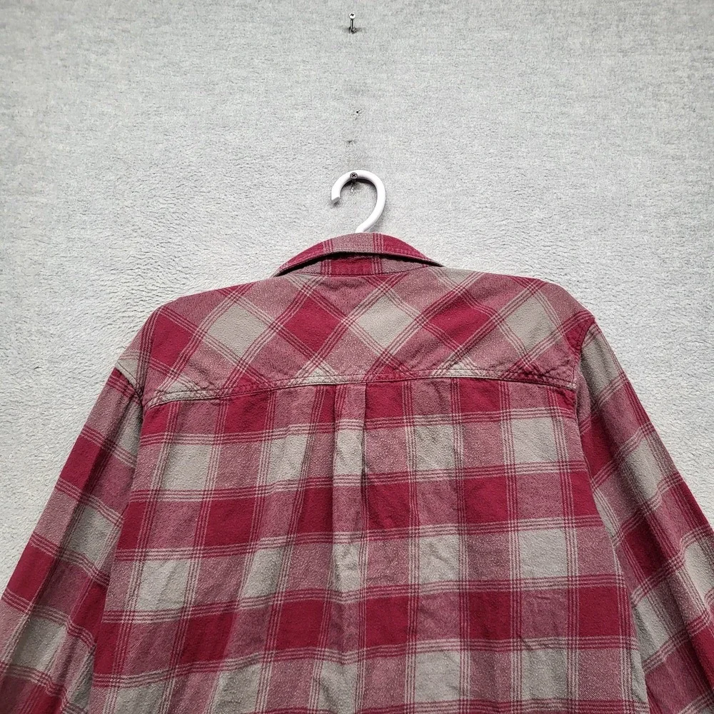 Texas A&M Aggies‎ Men Button Up Shirt L Red Logo Embroidery Columbia